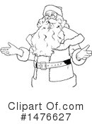 Santa Clipart #1476627 by dero