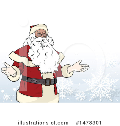 Royalty-Free (RF) Santa Clipart Illustration by dero - Stock Sample #1478301