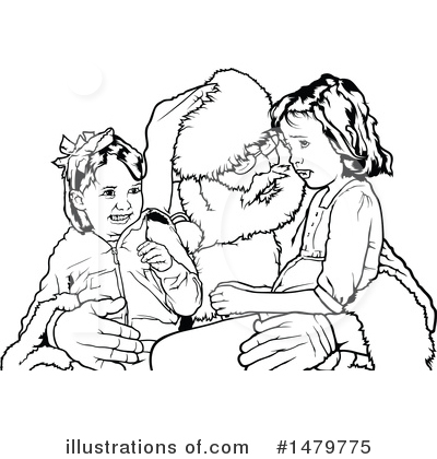 Royalty-Free (RF) Santa Clipart Illustration by dero - Stock Sample #1479775