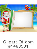 Santa Clipart #1480531 by AtStockIllustration