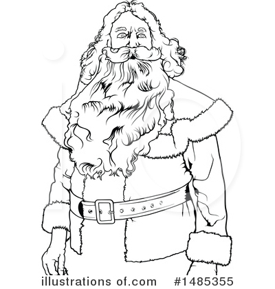 Royalty-Free (RF) Santa Clipart Illustration by dero - Stock Sample #1485355