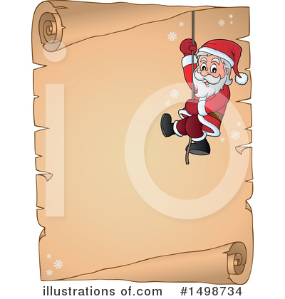 Royalty-Free (RF) Santa Clipart Illustration by visekart - Stock Sample #1498734