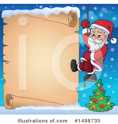 Royalty-Free (RF) Santa Clipart Illustration by visekart - Stock Sample #1498735