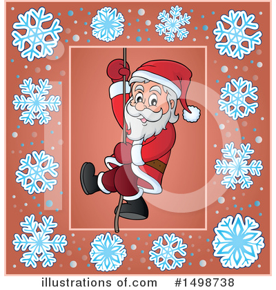 Royalty-Free (RF) Santa Clipart Illustration by visekart - Stock Sample #1498738