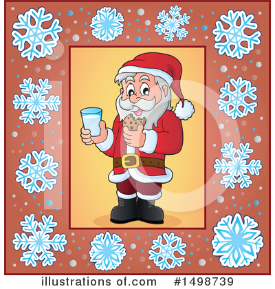Royalty-Free (RF) Santa Clipart Illustration by visekart - Stock Sample #1498739