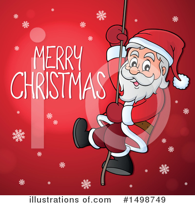 Royalty-Free (RF) Santa Clipart Illustration by visekart - Stock Sample #1498749