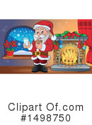 Santa Clipart #1498750 by visekart