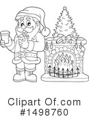 Santa Clipart #1498760 by visekart