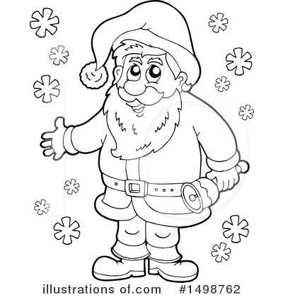 Royalty-Free (RF) Santa Clipart Illustration by visekart - Stock Sample #1498762