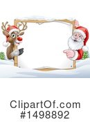Santa Clipart #1498892 by AtStockIllustration
