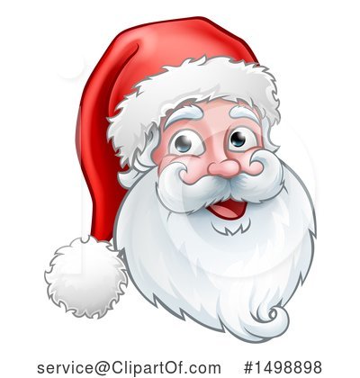Royalty-Free (RF) Santa Clipart Illustration by AtStockIllustration - Stock Sample #1498898
