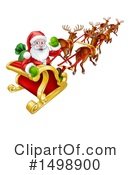 Santa Clipart #1498900 by AtStockIllustration