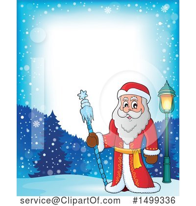 Royalty-Free (RF) Santa Clipart Illustration by visekart - Stock Sample #1499336
