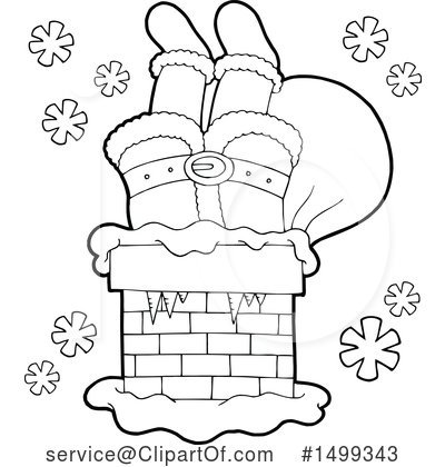 Royalty-Free (RF) Santa Clipart Illustration by visekart - Stock Sample #1499343
