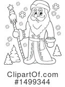 Santa Clipart #1499344 by visekart