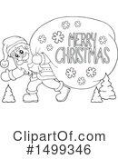 Santa Clipart #1499346 by visekart