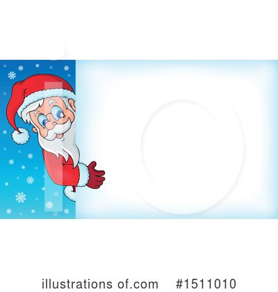 Royalty-Free (RF) Santa Clipart Illustration by visekart - Stock Sample #1511010