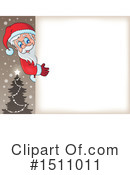 Santa Clipart #1511011 by visekart