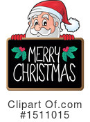Santa Clipart #1511015 by visekart