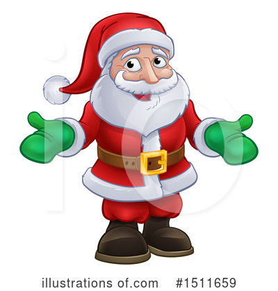 Royalty-Free (RF) Santa Clipart Illustration by AtStockIllustration - Stock Sample #1511659