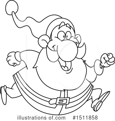 Royalty-Free (RF) Santa Clipart Illustration by yayayoyo - Stock Sample #1511858