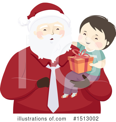 Royalty-Free (RF) Santa Clipart Illustration by BNP Design Studio - Stock Sample #1513002