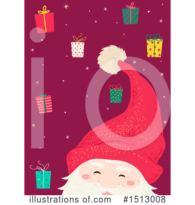 Santa Hat Clipart #1513008 by BNP Design Studio