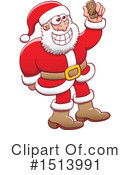 Santa Clipart #1513991 by Zooco