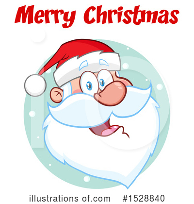 Royalty-Free (RF) Santa Clipart Illustration by Hit Toon - Stock Sample #1528840