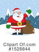 Santa Clipart #1528844 by Hit Toon