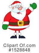 Santa Clipart #1528848 by Hit Toon