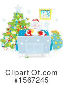 Santa Clipart #1567245 by Alex Bannykh