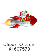 Santa Clipart #1607579 by AtStockIllustration