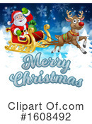 Santa Clipart #1608492 by AtStockIllustration