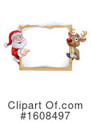 Santa Clipart #1608497 by AtStockIllustration