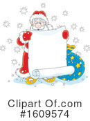 Santa Clipart #1609574 by Alex Bannykh