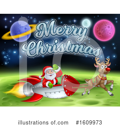 Royalty-Free (RF) Santa Clipart Illustration by AtStockIllustration - Stock Sample #1609973