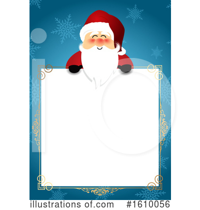 Royalty-Free (RF) Santa Clipart Illustration by KJ Pargeter - Stock Sample #1610056