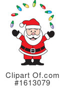 Santa Clipart #1613079 by Johnny Sajem