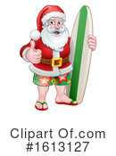 Santa Clipart #1613127 by AtStockIllustration