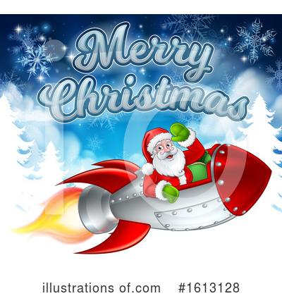 Royalty-Free (RF) Santa Clipart Illustration by AtStockIllustration - Stock Sample #1613128