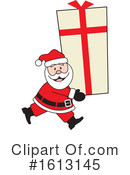 Santa Clipart #1613145 by Johnny Sajem