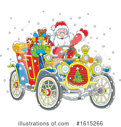 Royalty-Free (RF) Santa Clipart Illustration by Alex Bannykh - Stock Sample #1615266