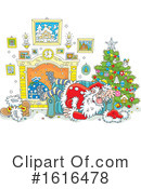 Santa Clipart #1616478 by Alex Bannykh