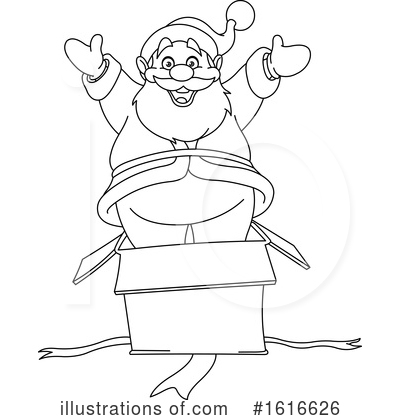 Royalty-Free (RF) Santa Clipart Illustration by yayayoyo - Stock Sample #1616626