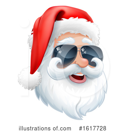 Royalty-Free (RF) Santa Clipart Illustration by AtStockIllustration - Stock Sample #1617728