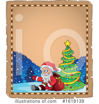 Royalty-Free (RF) Santa Clipart Illustration by visekart - Stock Sample #1618139