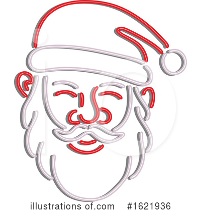 Royalty-Free (RF) Santa Clipart Illustration by patrimonio - Stock Sample #1621936