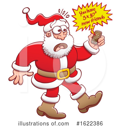 Royalty-Free (RF) Santa Clipart Illustration by Zooco - Stock Sample #1622386