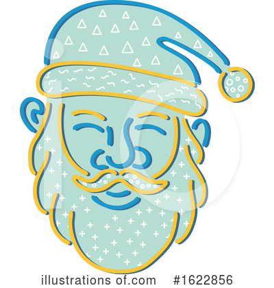 Santa Clipart #1622856 by patrimonio